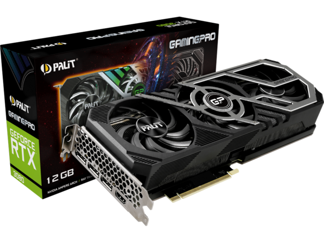 Видео карти Palit GeForce RTX 3080 GamingPro 12GB