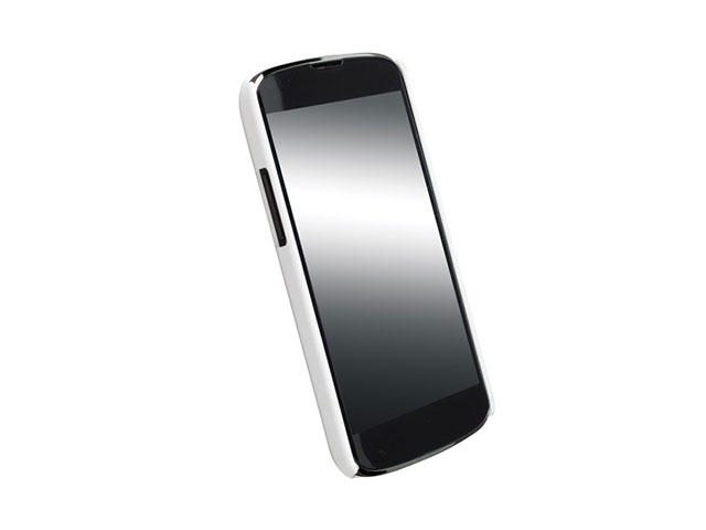 Калъфи Krusell ColorCover - поликарбонатов кейс за LG Google Nexus 4 E960 (бял)