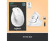 Мишки Logitech Lift Vertical Ergonomic Mouse, White/Pale grey