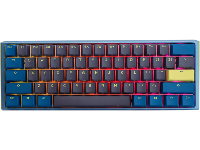 Клавиатури Ducky One 3 Daybreak Mini 60, Cherry MX Blue суичове