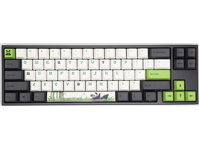 Клавиатури Ducky x Varmilo Miya Panda V2 65%, Cherry MX Red