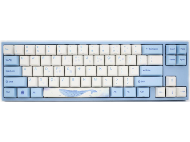 Клавиатури Ducky x Varmilo Miya Sea Melody 65%, Cherry MX Silent Red