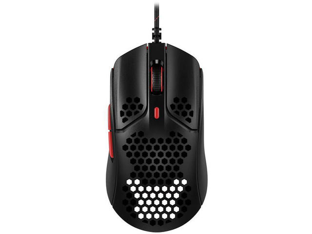 Мишки HyperX Pulsefire Haste, в черно-червено