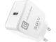 Зарядни устройства Cellular line Power Delivery USB + USB-C 20W, бяло