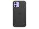 Калъфи Apple iPhone 12/12 Pro Leather Case with MagSafe - Black