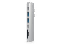 USB Хъб Satechi Aluminium TYPE-C PRO Hub Silver