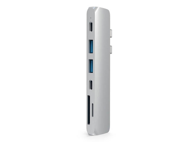 USB Хъб Satechi Aluminium TYPE-C PRO Hub Silver