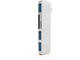 USB Хъб Satechi Aluminium Type-C USB COMBO Hub, Silver