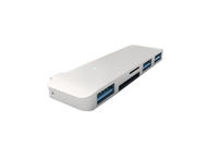 USB Хъб Satechi Aluminium Type-C USB COMBO Hub, Silver