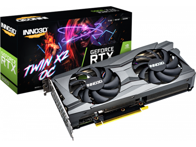 Видео карти Inno3D GeForce RTX 3060 Twin X2 OC