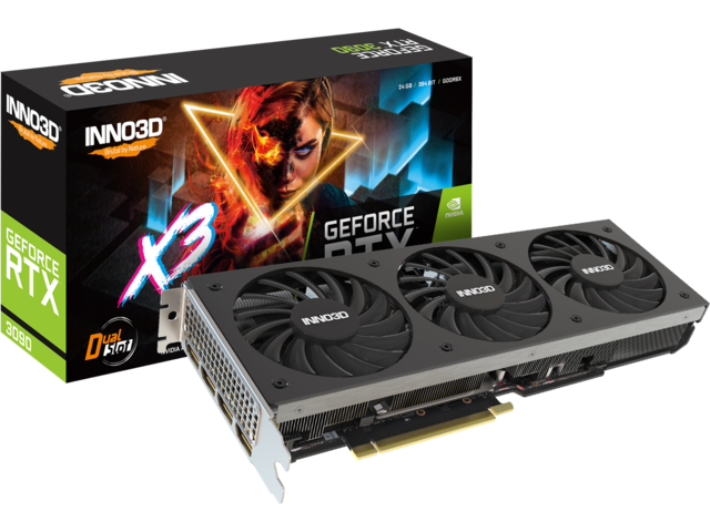 Видео карти Inno3D GeForce RTX 3090 X3
