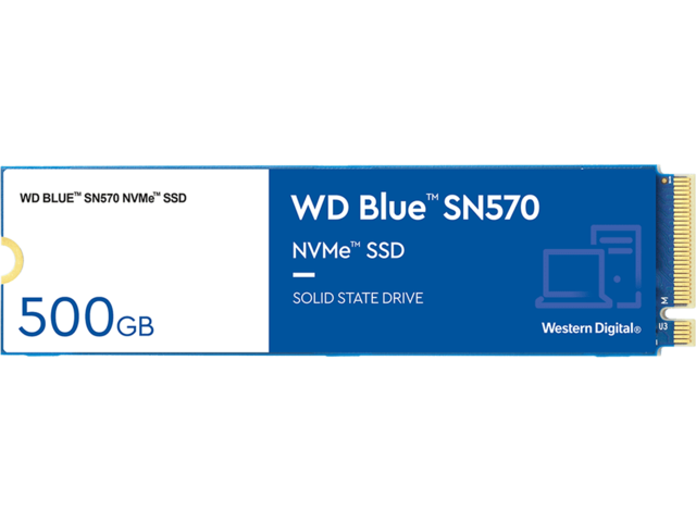 SSD 500GB Western Digital Blue SN570 M.2 NVMe