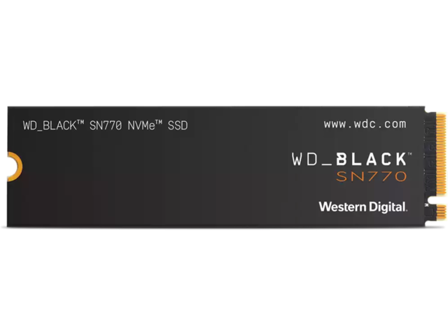 SSD 500GB Western Digital Black SN770 NVMe SSD 