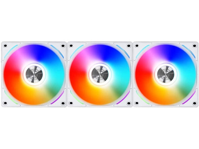 Вентилатори Lian Li UNI AL120 ARGB White 3 Fan