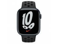 Смарт часовници Apple Watch Nike S7 GPS Cellular, 41mm Midnight Aluminium Case with Anthracite/Black Nike Sport Band - Regular