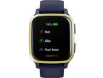 Смарт часовници Garmin Venu Sq Music Navy / Light Gold Bezel