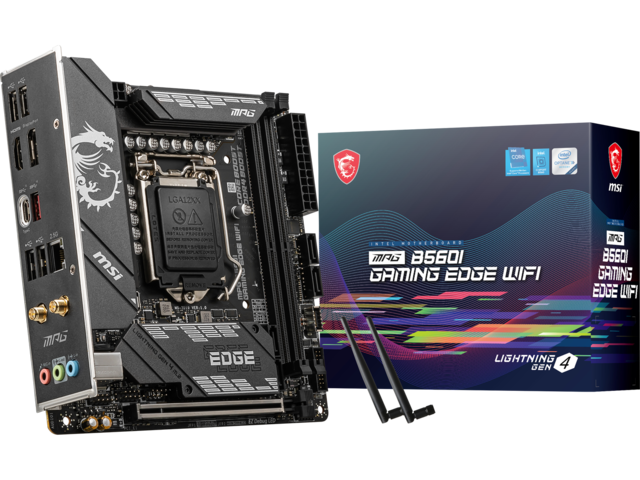 Дънни платки MSI MPG B560I GAMING EDGE WIFI