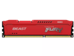 Оперативна памет 4GB DDR3 1600MHz Kingston FURY BEAST Red