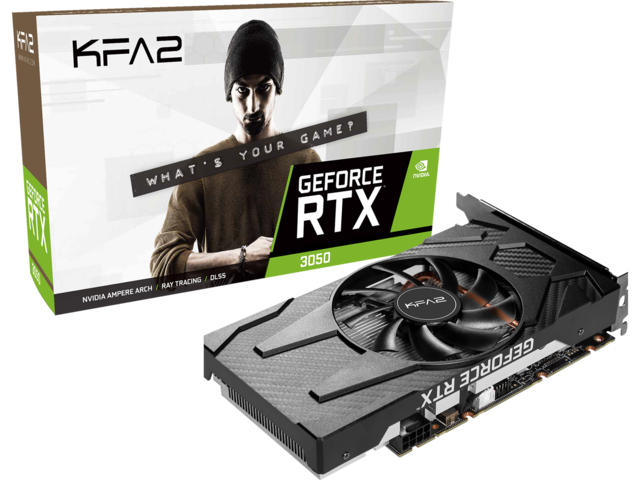 Видео карти KFA2 GeForce RTX 3050 8GB