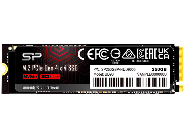 SSD 250GB Silicon Power UD90 M.2 NVMe