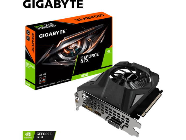 Видео карти Gigabyte GeForce GTX 1630 OC 4GB