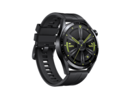 Смарт часовници Huawei Watch GT 3 46mm Jupiter Black + Huawei Vermilion Red Fluoroelastomer Strap 22 mm С лека драскотина