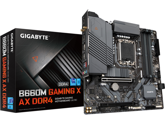 Дънни платки GIGABYTE B660M GAMING X AX WiFi 6