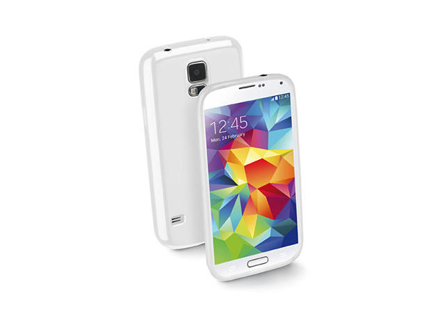 Калъфи Cellular line Shocking за Samsung Galaxy S5 бял
