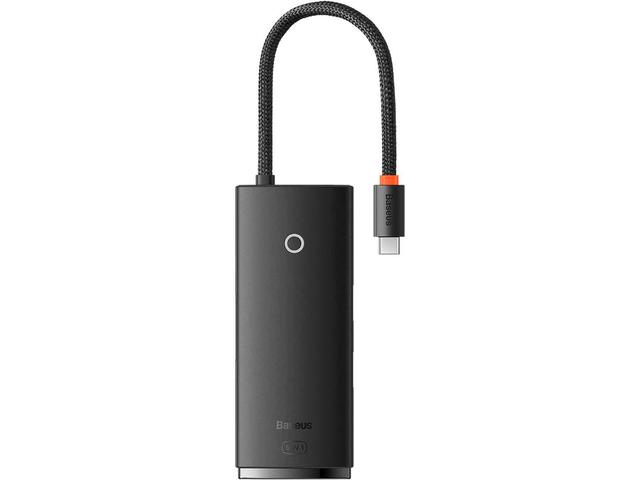 USB Хъб Baseus Lite Type-C, черен