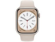 Смарт часовници Apple Watch Series 8 GPS 45mm Starlight Aluminium Case with Starlight Sport Band - Regular
