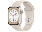 Смарт часовници Apple Watch Series 8 GPS 41mm Starlight Aluminium Case with Starlight Sport Band - Regular