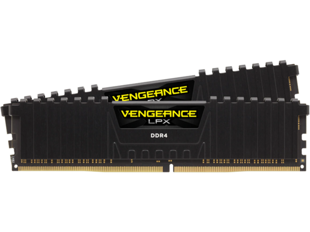 Оперативна памет 32GB (2x16GB) DDR4 3200 MT/s Corsair Vengeance LPX Black