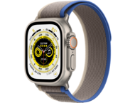 Смарт часовници Apple Watch Ultra Cellular 49mm Titanium Case with Blue/Gray Trail Loop -S/M