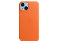 Калъфи Apple iPhone 14 Leather Case with MagSafe - Orange