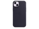 Калъфи Apple iPhone 14 Plus Leather Case with MagSafe - Ink