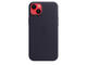 Калъфи Apple iPhone 14 Plus Leather Case with MagSafe - Ink