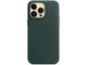 Калъфи Apple iPhone Leather Wallet with MagSafe - Forest Green