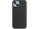 Калъфи Apple iPhone 14 Silicone Case with MagSafe - Midnight