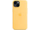Калъфи Apple iPhone 14 Silicone Case with MagSafe - Sunglow