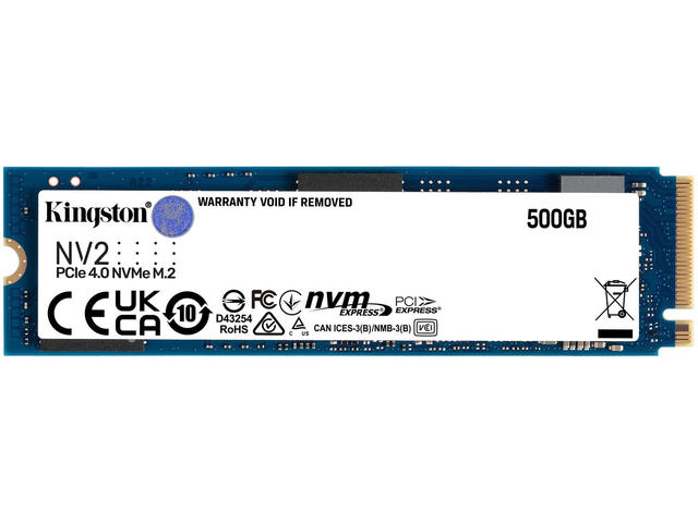 SSD 500GB Kingston NV2 M.2 NVMe