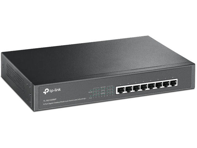 Мрежово оборудване TP-Link TL-SG1008MP