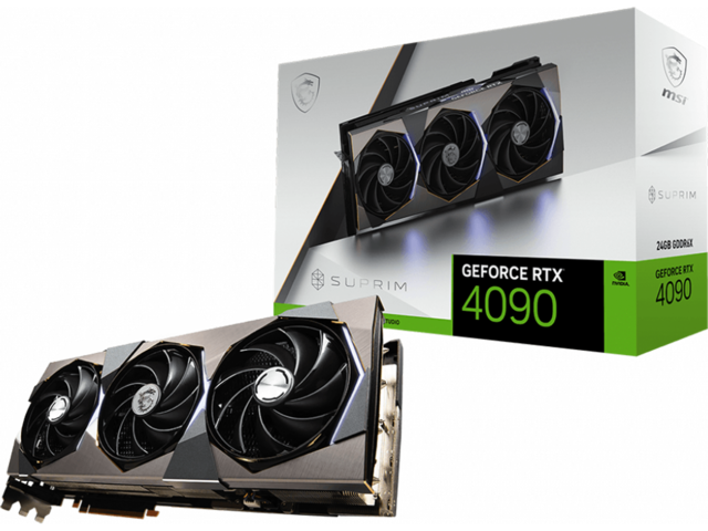 Видео карти MSI GeForce RTX 4090 SUPRIM 24G