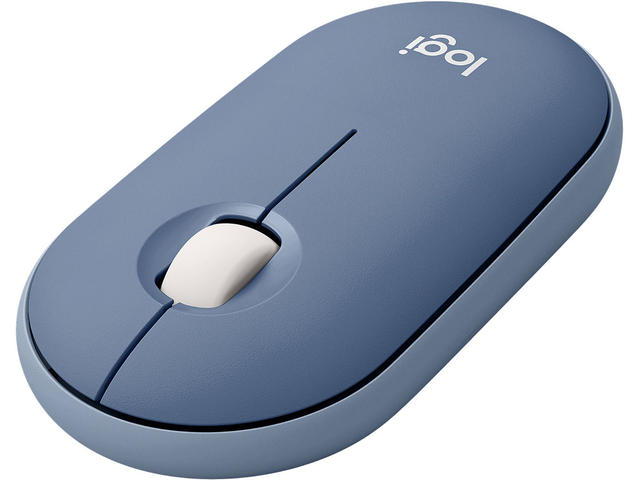 Мишки Logitech Pebble M350, Blueberry
