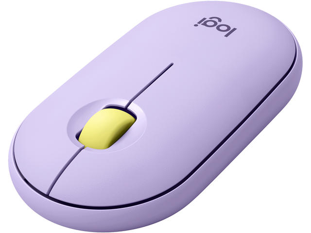 Мишки Logitech Pebble M350, Lavender Lemonade