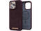 Калъфи Njord Salmon Leather Magsafe за iPhone 14 Pro Max, кафяв