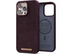 Калъфи Njord Salmon Leather Magsafe за iPhone 14 Pro Max, кафяв