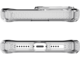 Калъфи Itskins Hybrid R MagSafe iPhone 14 Plus, прозрачен