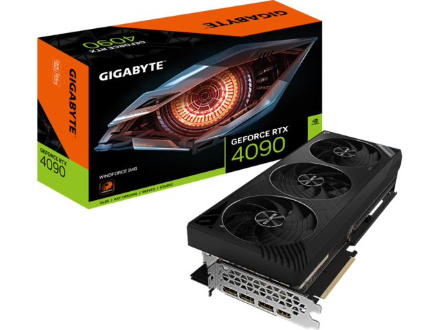 Видео карти GIGABYTE GeForce RTX 4090 WINDFORCE 24GB