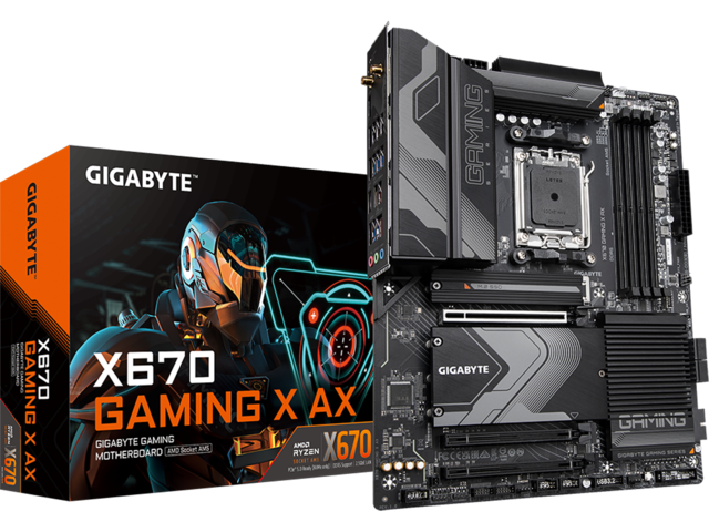 Дънни платки GIGABYTE X670 GAMING X AX