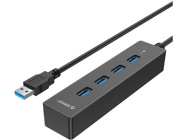 USB Хъб Orico W8PH4-U3-BK